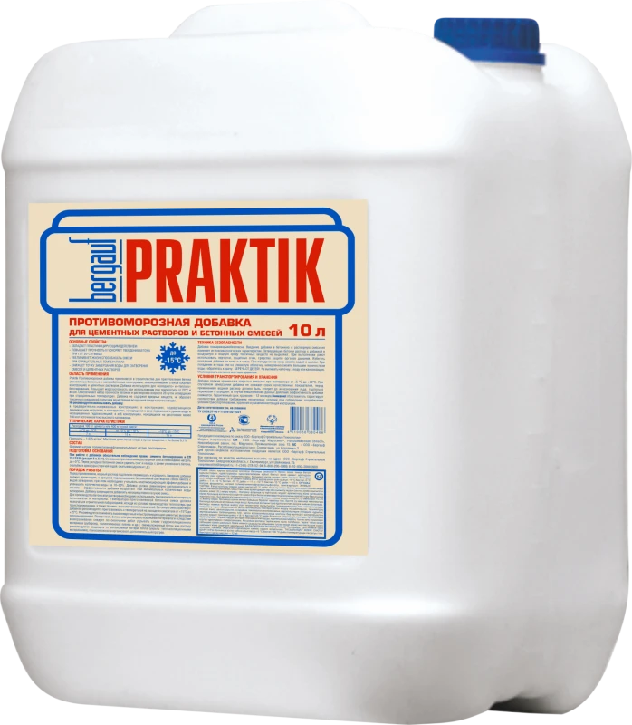 Противоморозная добавка Bergauf Praktik 10л *1/60