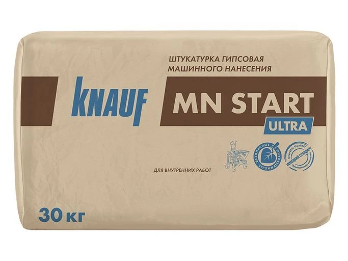 Штукатурка гипсовая МН-Старт УЛЬТРА 30кг KNAUF *1/40 (639312)