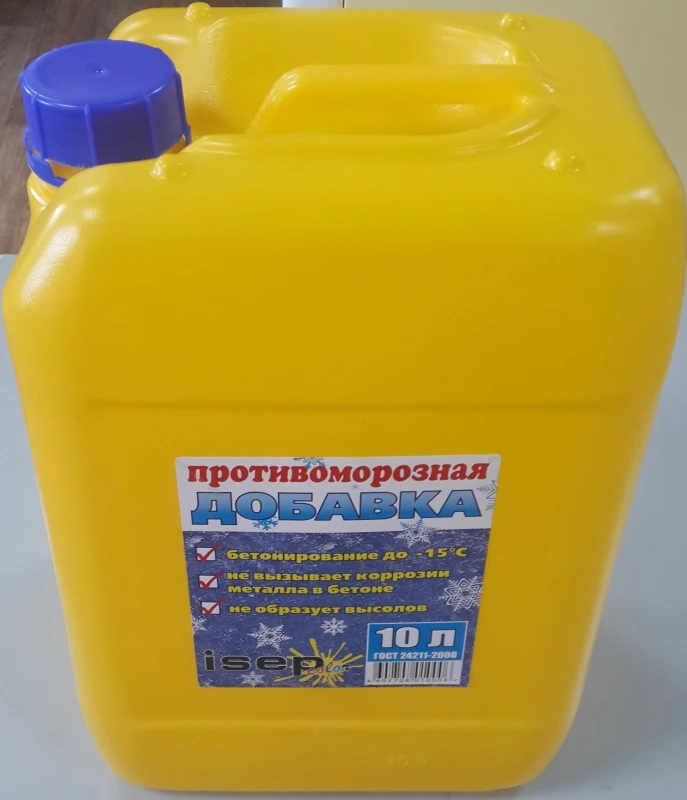 Противоморозная добавка ИСЕП-Колор 10л. *1/50