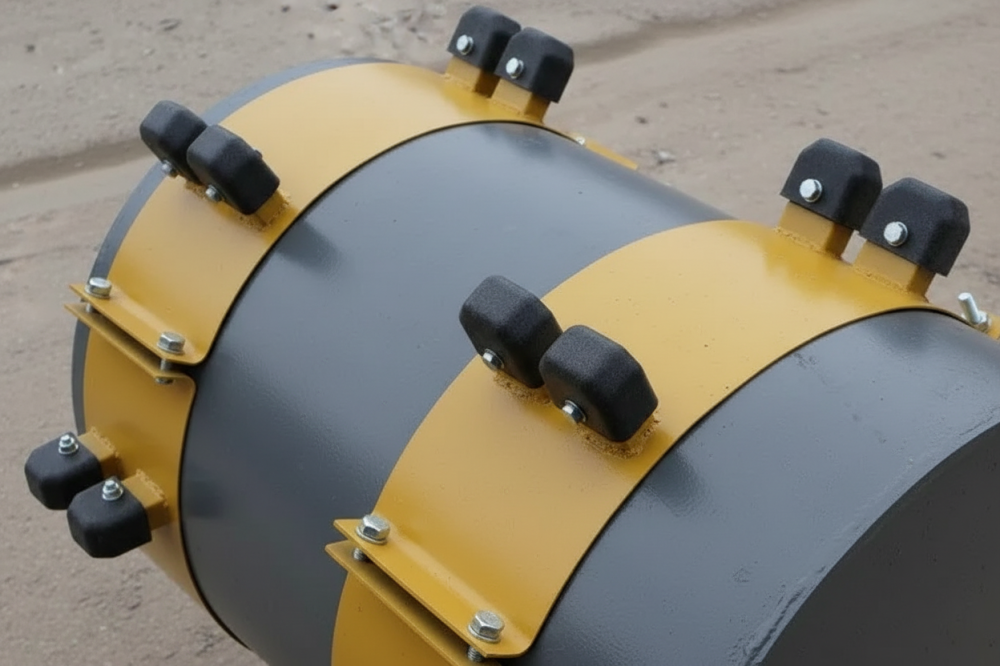 Опорно-направляющие кольца ОНК для трубопроводов