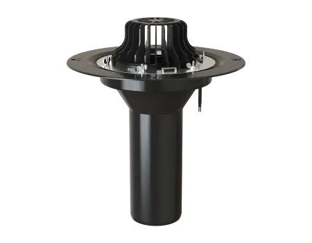 Воронка с обжимным металлическим фланцем с обогревом Ø110х450мм (В5) 661124