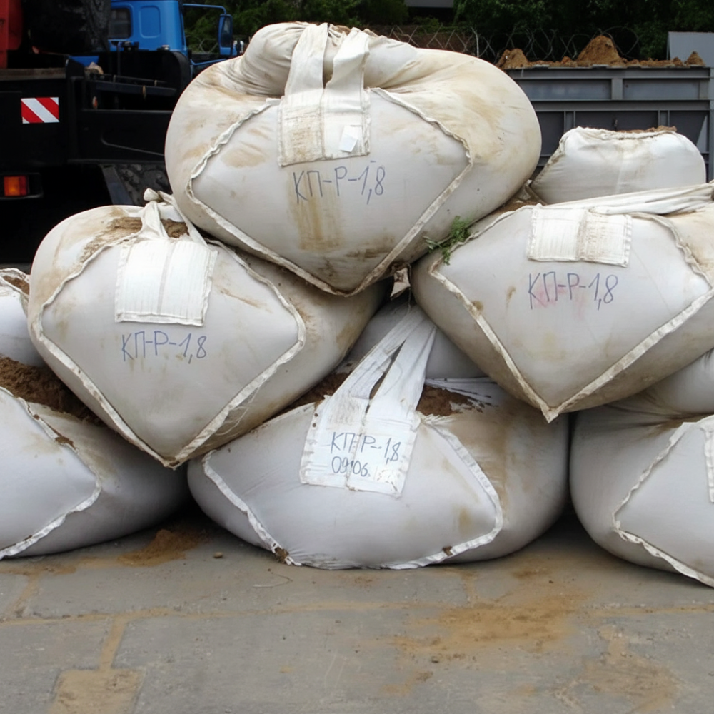 Грунтозаполняемые контейнеры для ремонта подводных траншей и строительства дамб (КП)