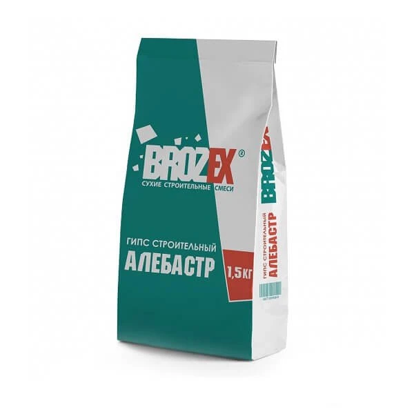 Алебастр BROZEX 1,5кг *1/12