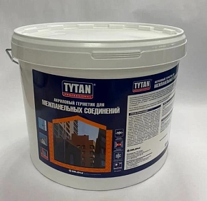 Герметик TYTAN Professional акриловый однокомпонентный для межпанельных соединений 15 кг (89588) *1/44