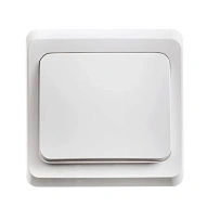 Выключатель 1-кл ОП "Ладога" 10А IP20 бел. SQ1801-0001 (TDM) *1/36