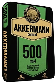 Портландцемент ПЦ-500 Д20 (ЦЕМ II/A-И 42,5Н) 1уп=50кг Akkermann/Горнозаводск *1/30
