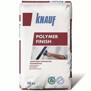 Шпаклевка финишная полимерная Полимер-финиш 10кг KNAUF *1/100 (661579)