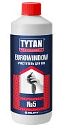 Очиститель для ПВХ № 5 сильнорастворяющий TYTAN Professional EUROWINDOW, 950 мл (10856) *1/12