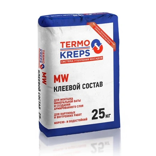 Клей для минеральной ваты TERMOKREPS MW 25кг *1/56