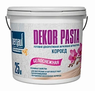 Штукатурка Dekor Pasta coroed фракция 2мм 25кг *1/12 Bergauf