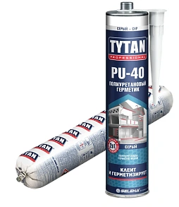 Герметик полиуретановый Tytan Professional PU 40 черный 600мл 16777 *1/12