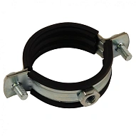 Хомут трубный мет. с рез. гайка 1 1/2" М8 (48-54)