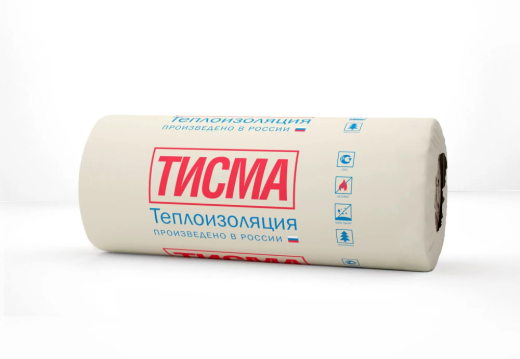 ТИСМА Минеральная вата Knauf Insulation перекрытие R44MR TISMA (8300x1200x50x2), 0,996м³/уп,40шт/пал