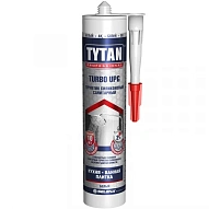 Герметик Tytan Professional Силиконовый Санитарный UPG TURBO белый 280мл (85788/98498)